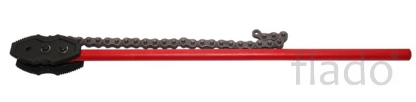 Цепной трубный ключ с двойными губками, от 6 до 16 дюймов