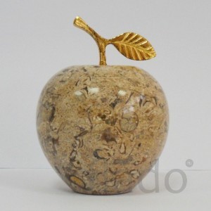 Сувенир яблоко из яшмы 8 см