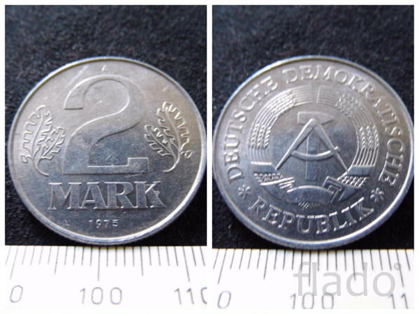 Германия, 2 марки 1975