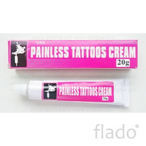 Крем анестетик Painless Tattoos Cream 20g.