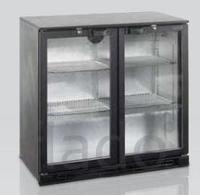 Шкаф холодильный со стеклом TEFCOLD BA20H барный черный