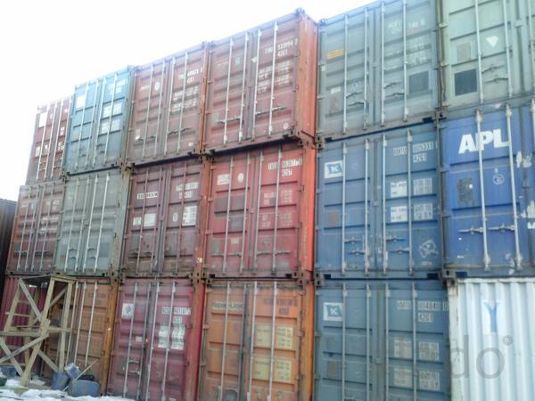 Морские контейнеры б/у 10, 20, 40 футов в Москве