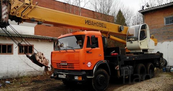 Автокран Ивановец 25 тонн / 30 метров