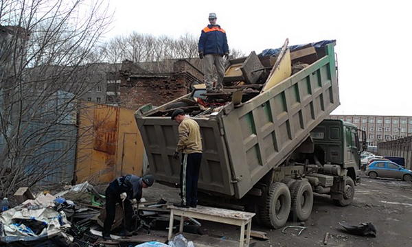 Вывоз строительного мусора в Омске