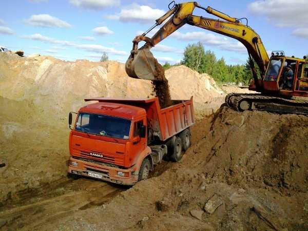 песок строительный доставка по всей России