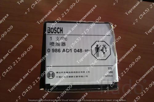 Форсунки Bosch 0986АD1048