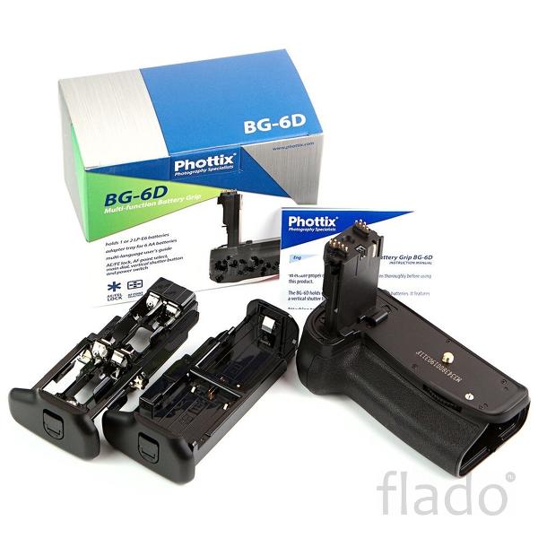 Phottix BG-6D для Canon 6D батарейный блок.