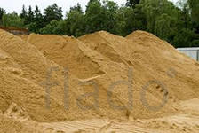 Песок строительный.