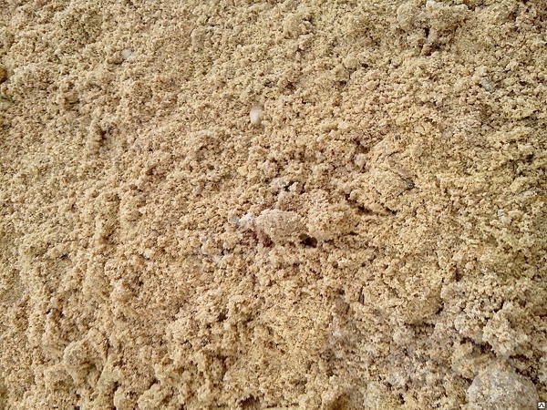 Песок намывной,в мешках