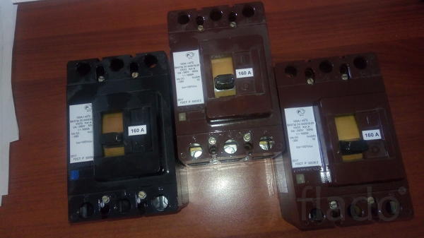 Автоматические выключатели ВА 57Ф35  100А, 125А, 160А, 200А, 250А в на