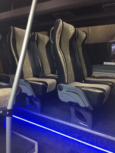 Замена сидений в микроавтобусе  БасЮнион осущ