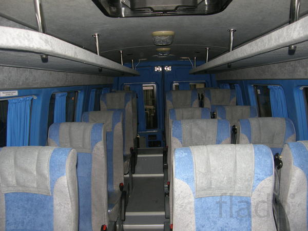 Замена сидений в микроавтобусе Компания Ба