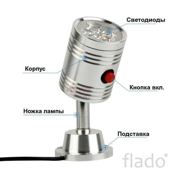 Work Light Светодиодная лампа 3 Вт/5 Вт