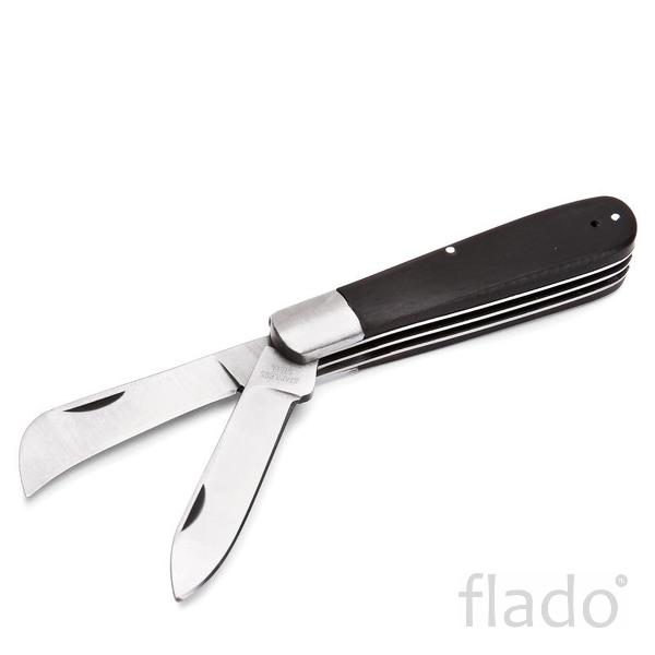 Нож монтерский малый складной с двумя лезвиями   НМ-07 (КВТ)