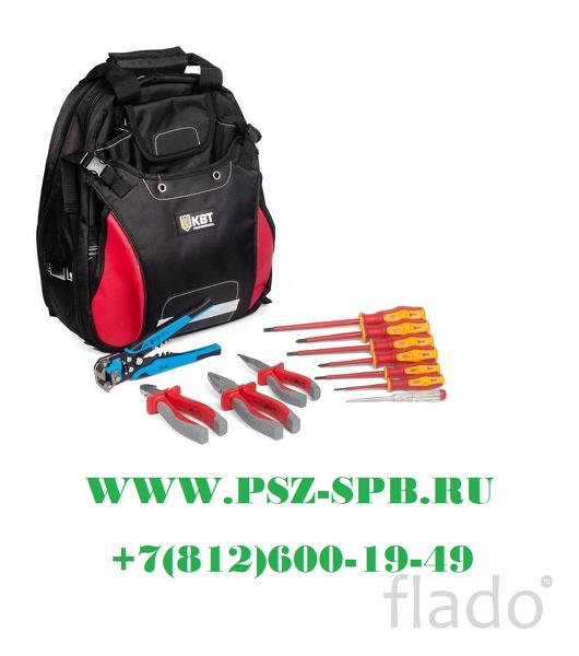Набор инструментов «Рюкзак электрика» НИЭ-09 (КВТ)