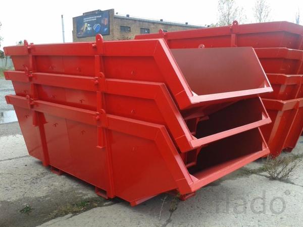 Бункер контейнер 8 м3 для мусора и твердых бытовых отходов