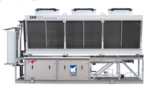 Чиллеры с воздушным охлаждением SABROE SABlight, 160–400 кВт