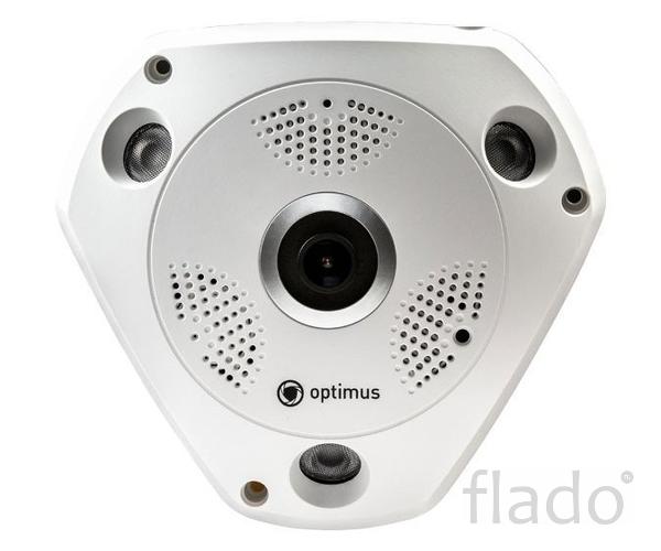 Optimus IP-E112.1 1.78 P_V.2 2 Мп купольная IP видеокамера с подсветко