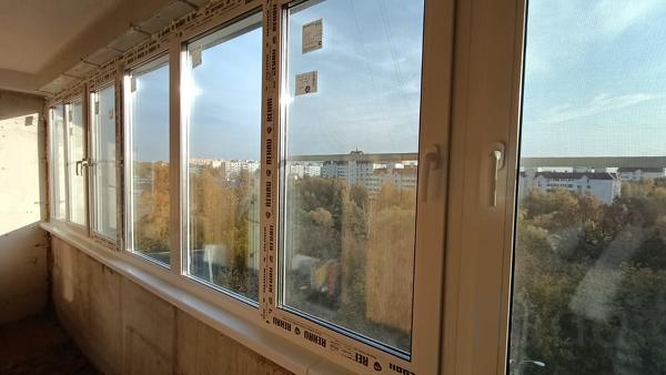 Окна ПВХ- остекление балконов