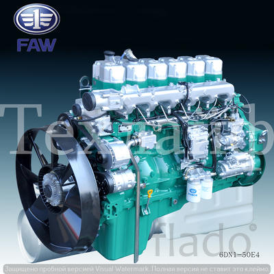 Двигатель FAW CA6DNl-50E4 Евро-4