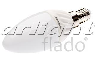 Светодиодная лампа ecolamp e14 4w white candle-603