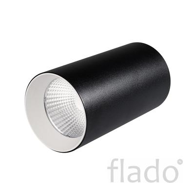 Светильник накладной sp-polo-r85-1-15w warm white 40deg (black, white