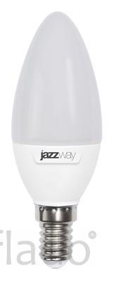 Лампа led «свеча» е14 9вт (820лм) 3000к 230в jazzway