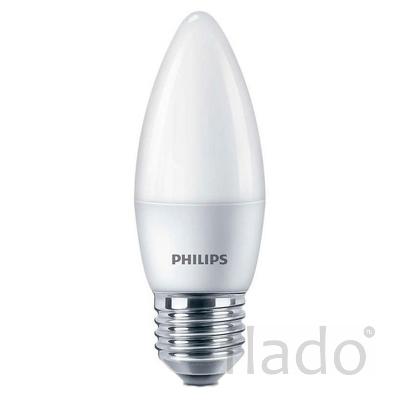Лампа essledcandle 4-40w e27 840 b35ndfr philips