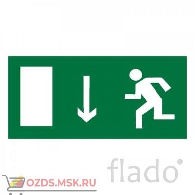 Знак e10 указатель двери эвакуационного выхода (левосторонний) гост 12