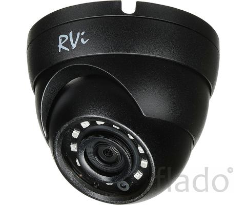 Rvi-1nce2020 (2.8) black уличная купольная 2 мп ip видеокамера с ик по
