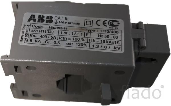 Трансформатор тока abb ct3/400 2csg121150r1101