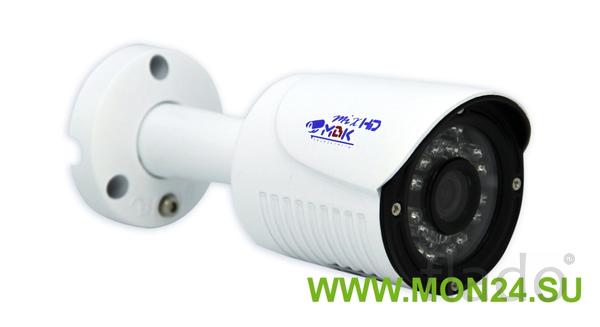 Мвк-m720 street (3,6) видеокамера мультиформатная корпусная антивандал