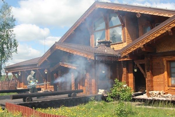 Фумигация деревянного дома в Московской области