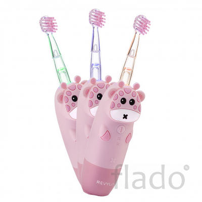 Розовая зубная щетка Revyline RL025 Baby для детей от 1 года