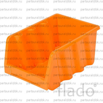 М2977 Ящик для метизов 230х160х120мм Оранжевый