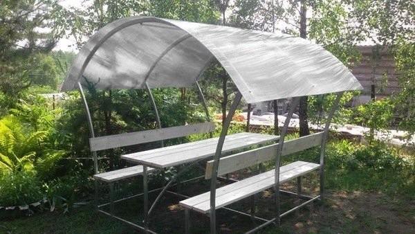 Беседки (2 лавочки и столик посередине) Калязин