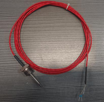 Датчик контроля температуры дыма Pt-1000 кабель трехконтактный длина 5