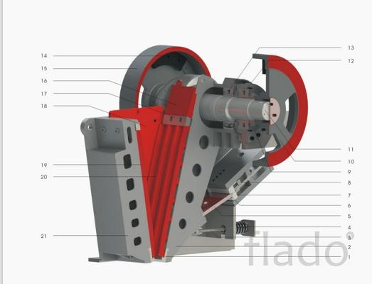 Щековая дробильная установка LIMING PE 500750