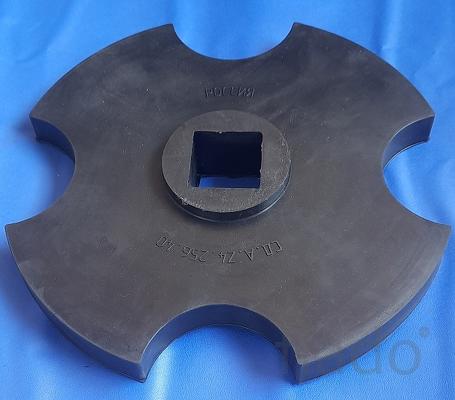 Резиновый диск дискового грохота Vecoplan D-256х40 мм