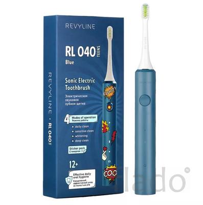 Электрическая звуковая зубная щетка Revyline RL040 Teens Blue
