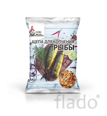 Щепа для копчения Рыбы 1 л (220 г) GRILLWOOD