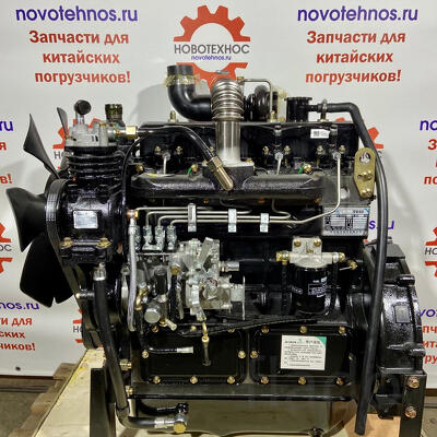 Двигатель ZHBZG1 турбированный для АКПП для китайских погрузчиков ZL20