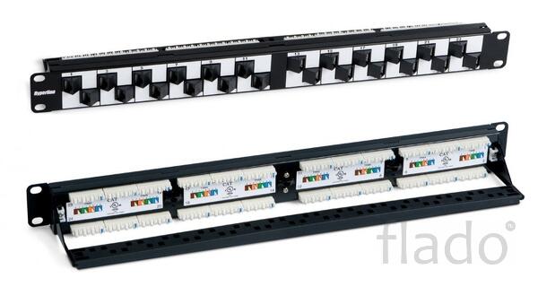 Pp2a-19-24s-8p8c-c5e-110 патч-панель 19″