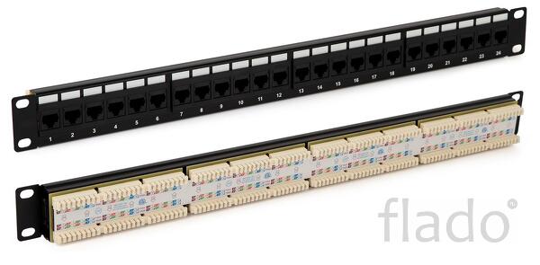 Pp3-19-16-8p8c-c5e-110d патч-панель 19″, 1u, 16 портов rj-45, категори