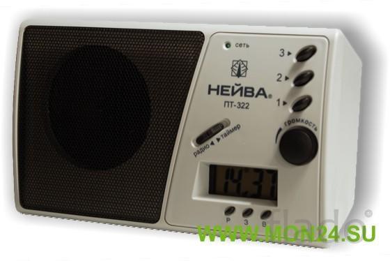 Нейва пт-322 15в (30в) приемник трехпрограммный
