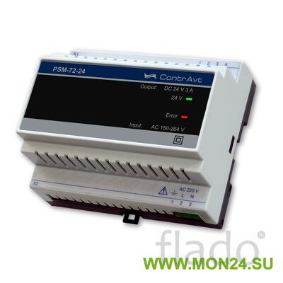 Psm-72-24 блок питания 24 в (3 а, 72 вт)
