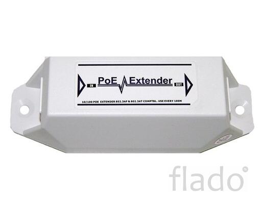 Co-pe-b25-p103v2 удлинитель ethernet с poe по utp
