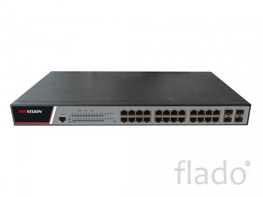 Ds-3e2528p коммутатор с питанием poe