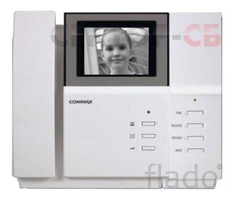 Dvp-4pf2 / vm64p commax монитор видеодомофона с блоком памяти