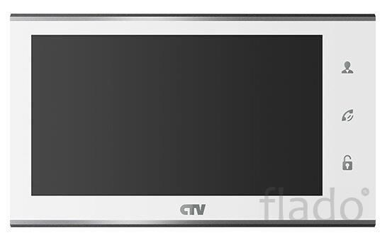 Ctv-m4707ip w (белый) монитор домофона цветной